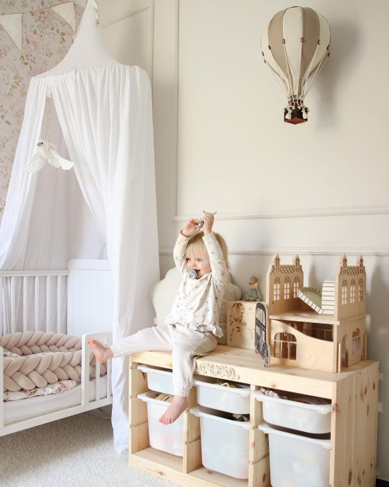 Ballon beige vanille für Kinderzimmer