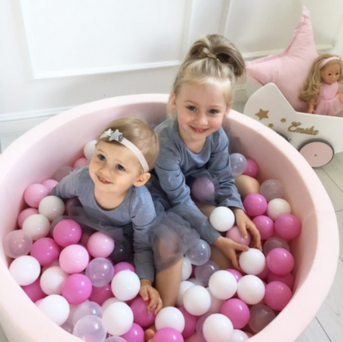 Bällebad in Rosa für Kinder online kaufen