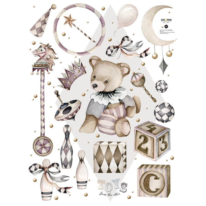 Dekornik Wandsticker Teddy Teodore - Wandtattoos für Kinderzimmer bei harmony ambiente online kaufen