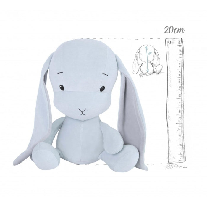 Hase blau 20 cm
