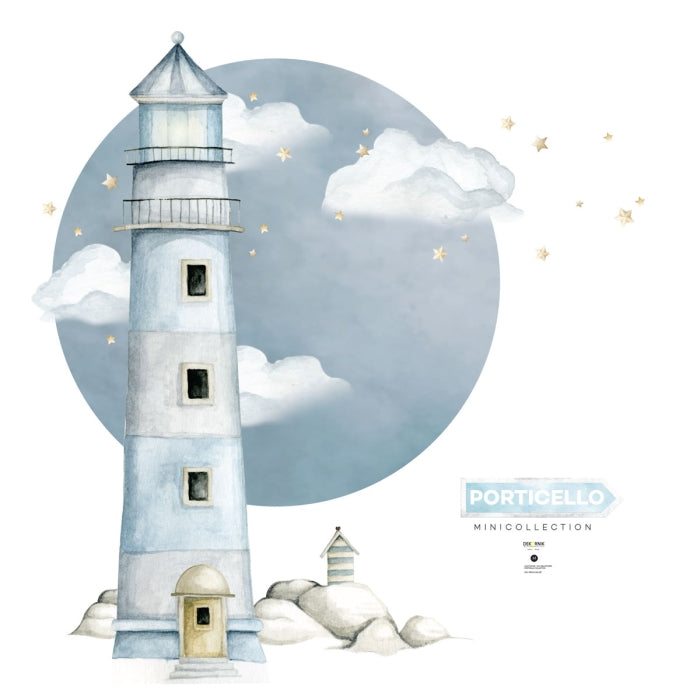 Kinderzimmer Wandsticker Leuchtturm maritim online kaufen - harmony ambiente
