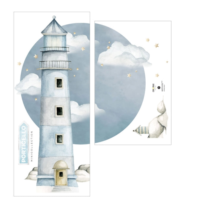 Kinderzimmer Wandsticker Leuchtturm maritim online kaufen - harmony ambiente