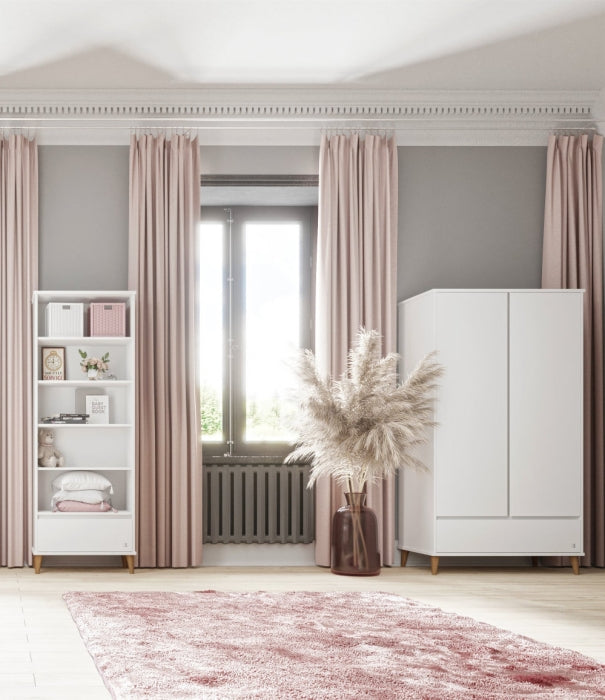 Schrank 2-türig NORDIC weiß - LUI e LEI