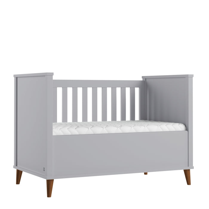 Babybett NORDIC 70x140 grau