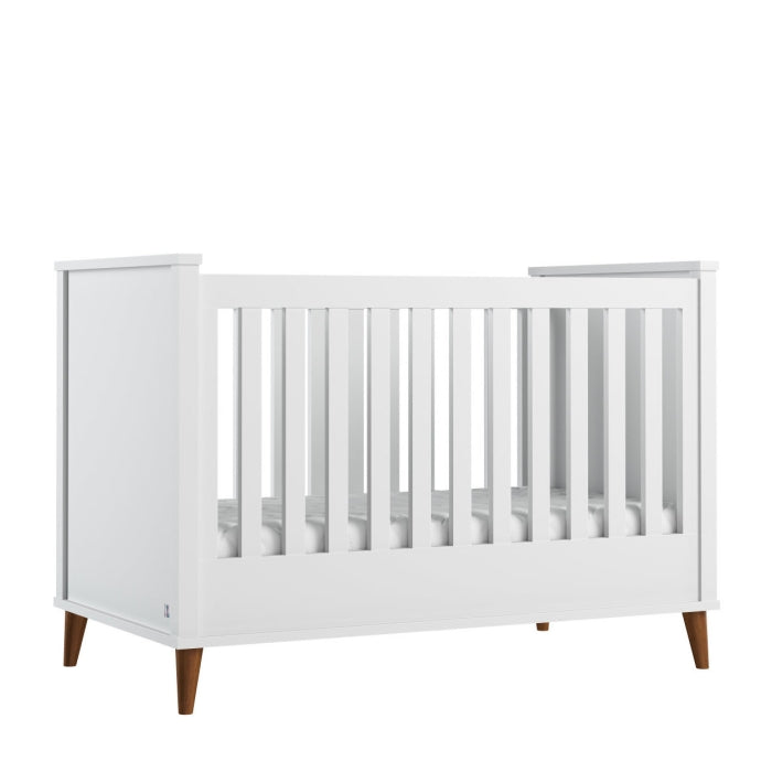 Babybett 70x140 NORDIC mit Rausfallschutz links | www.harmony-ambiente.at