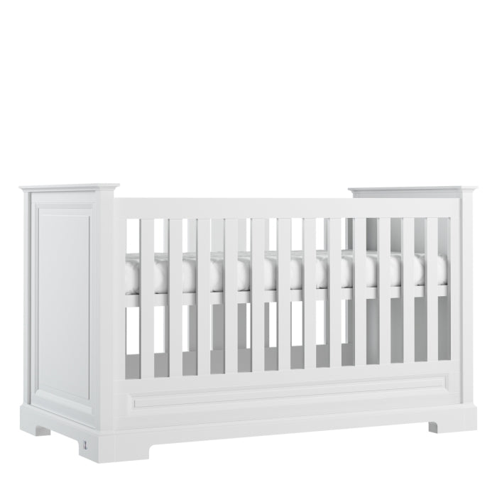 Umbaubares Babybett Royal II mit langen Gittern für einen gesunden Schlaf