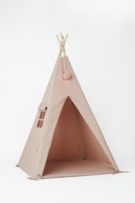 Tipi Zelt Set PUDERROSA - waschbar
