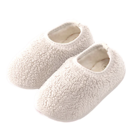 Kinder Hausschuhe, Baby Hausschuhe aus Baumwolle von Mrs. Ertha vanille - harmony ambiente