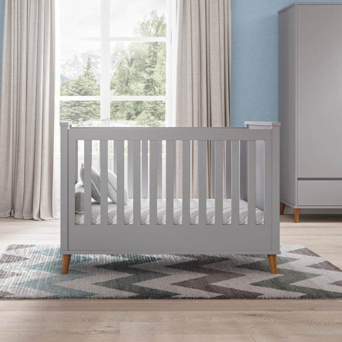 Babybett NORDIC 70x140 Grau; Babybett kaufen Wien; Babymöbel Geschäft Wien; Babyausstattungsgeschäft