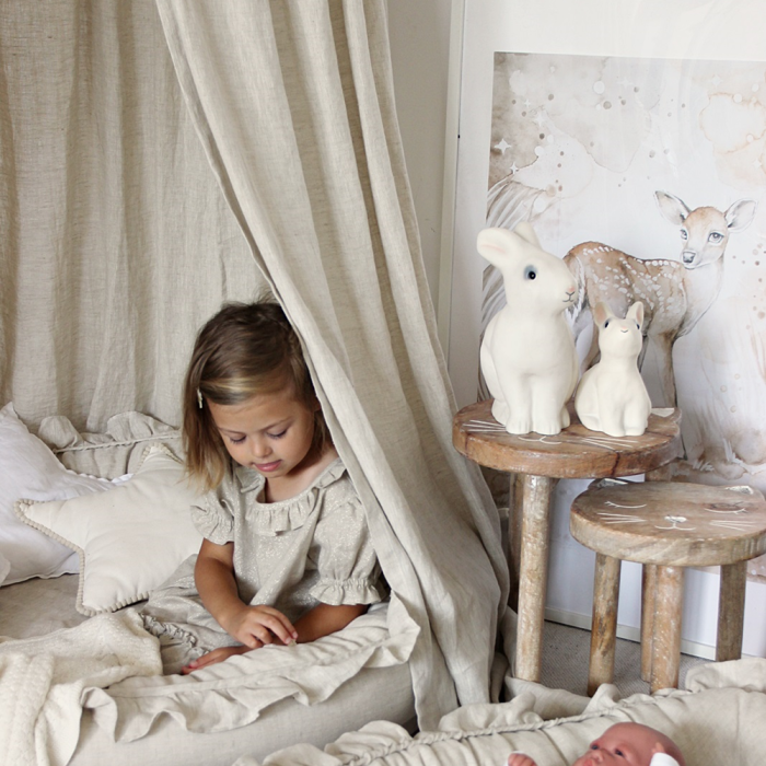Baldachin Leinen natural von Cotton & Sweets bei harmony ambiente online kaufen