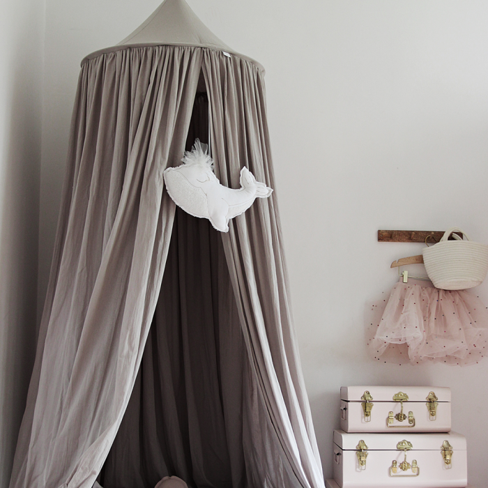 Cotton & Sweets Baldachin aus Baumwolle beige - harmony ambiente