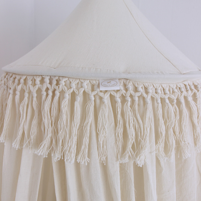 Cotton & Sweets Baldachin aus Baumwolle vanilla - harmony ambiente