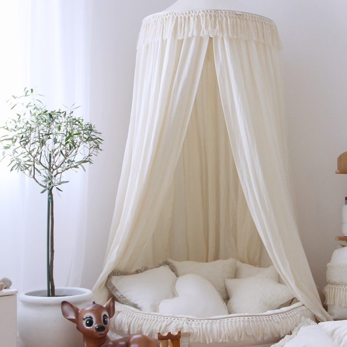 Cotton & Sweets Betthimmel Boho vanilla - harmony ambiente