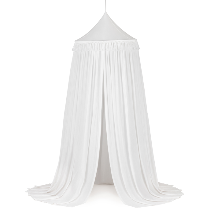 Cotton & Sweets Baldachin Boho 70 cm weiss - harmony ambiente