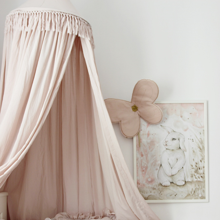 Betthimmel Boho rosa online kaufen