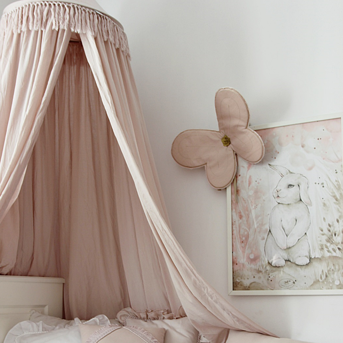 Betthimmel Boho rosa - harmony ambiente