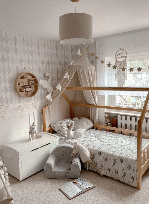 Hängelampe Velvet beige Kinderzimmer Hängeleuchte 1010 Wien