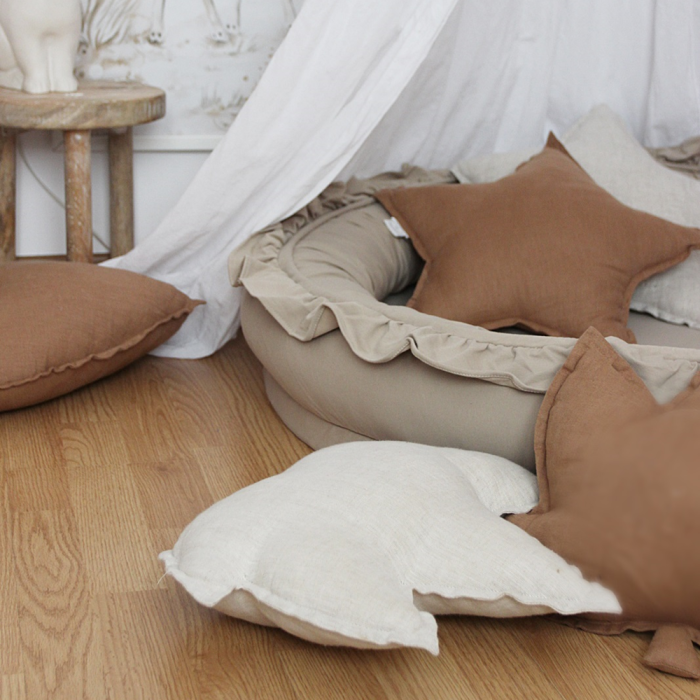 Juniornest Baumwolle cappuccino von Cotton & Sweets fürs Kinderzimmer - harmony ambiente