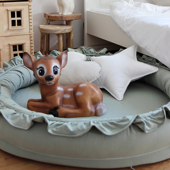 Juniornest BASIC mit Rüsche desert green