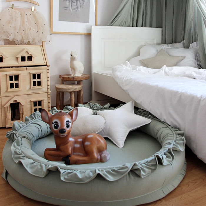 Juniornest Baumwolle Basic desert green von Cotton & Sweets online kaufen