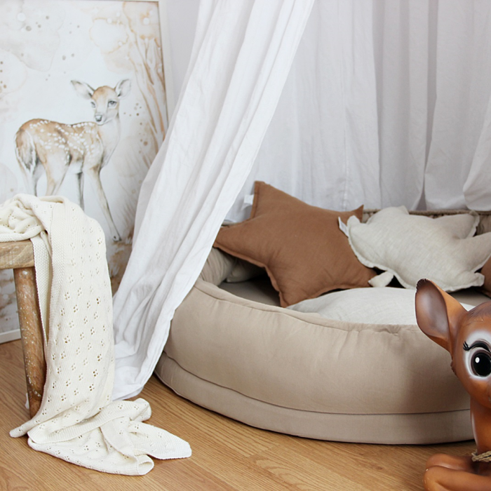 Juniornest BASIC ohne Rüsche cappuccino