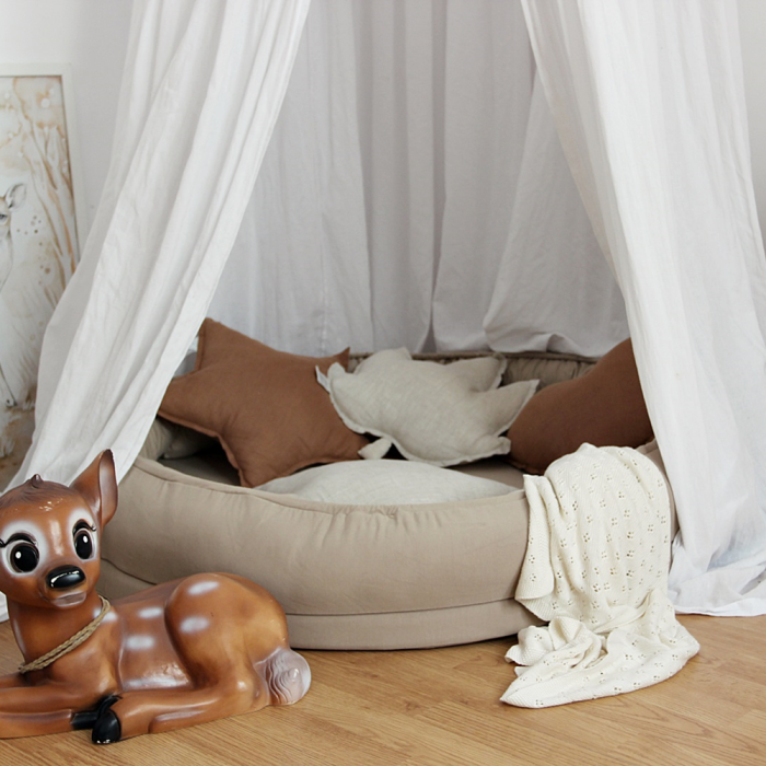 Juniornest BASIC ohne Rüsche cappuccino