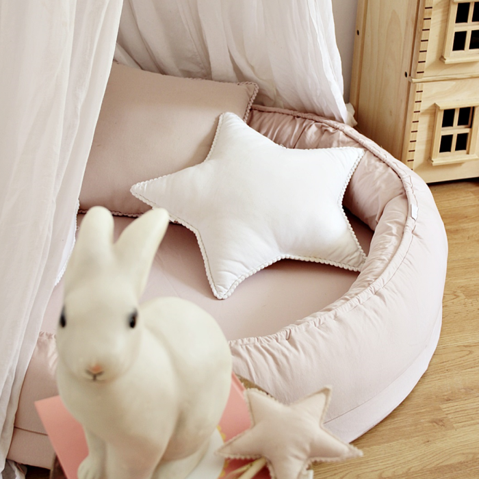 Junior Nest ohne Rüschen puderrosa von Cotton & Sweets bei Harmony Ambiente online kaufen