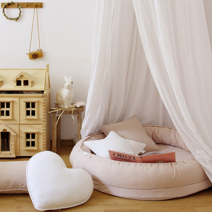 Junior Nest ohne Rüschen puderrosa von Cotton & Sweets bei Harmony Ambiente online kaufen