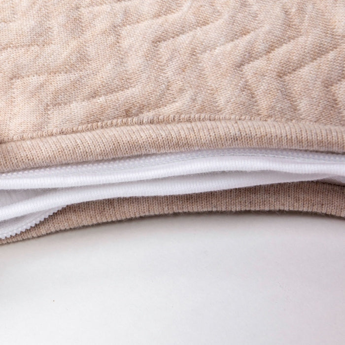 Schlafsack "Chevron Light Camel" mit abnehmbaren Ärmeln