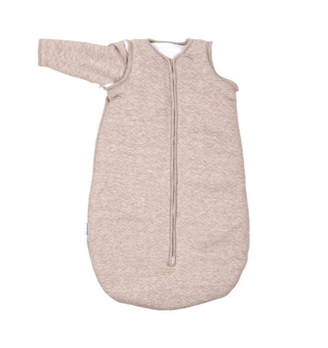 Schlafsack "Chevron Light Camel" mit abnehmbaren Ärmeln