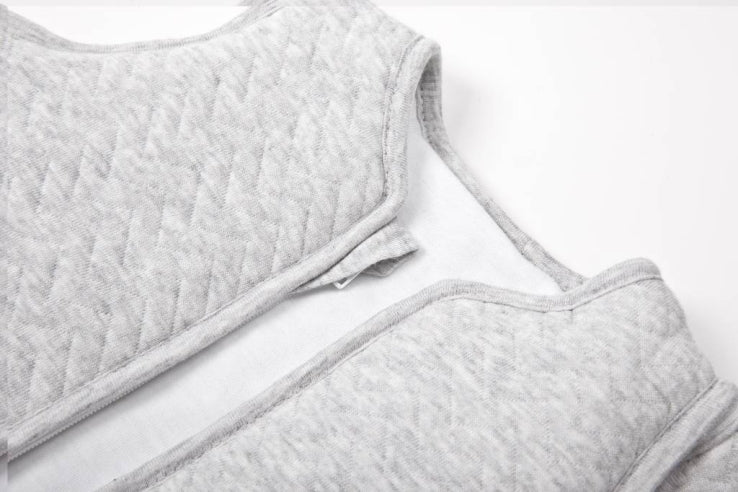 Schlafsack "Chevron Light Grey" mit abnehmbaren Ärmeln