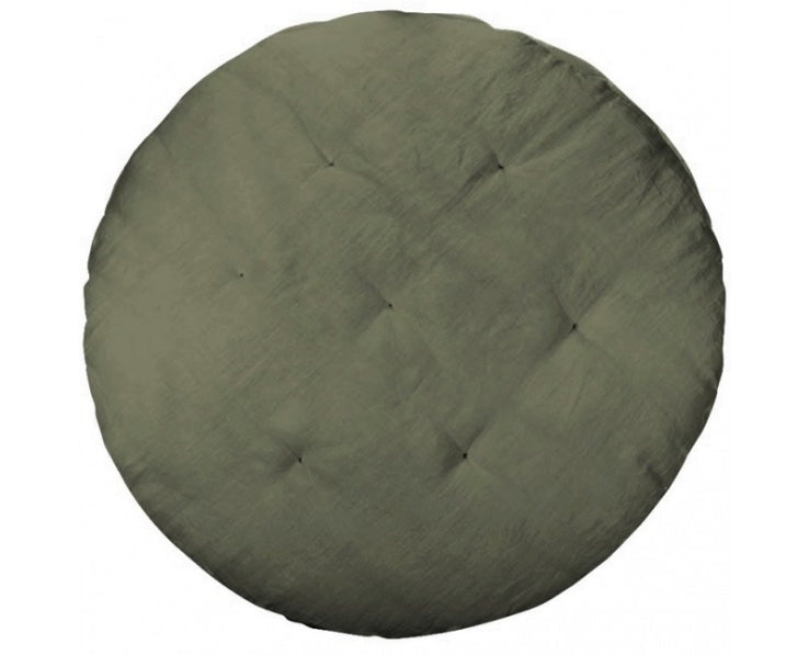 Spielmatte Krabbelmatte Cotton & Sweets Leinen olive - harmony ambiente Wien