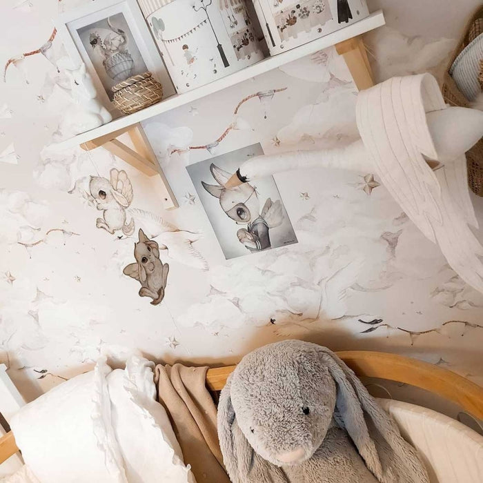 Tapete MAGIC SWANS beige