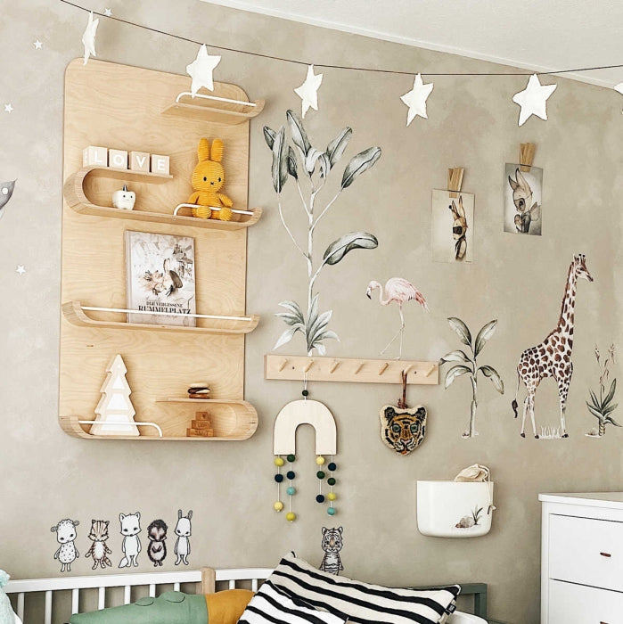 Wandsticker Set JUNGLE BOTANICS PLANTS