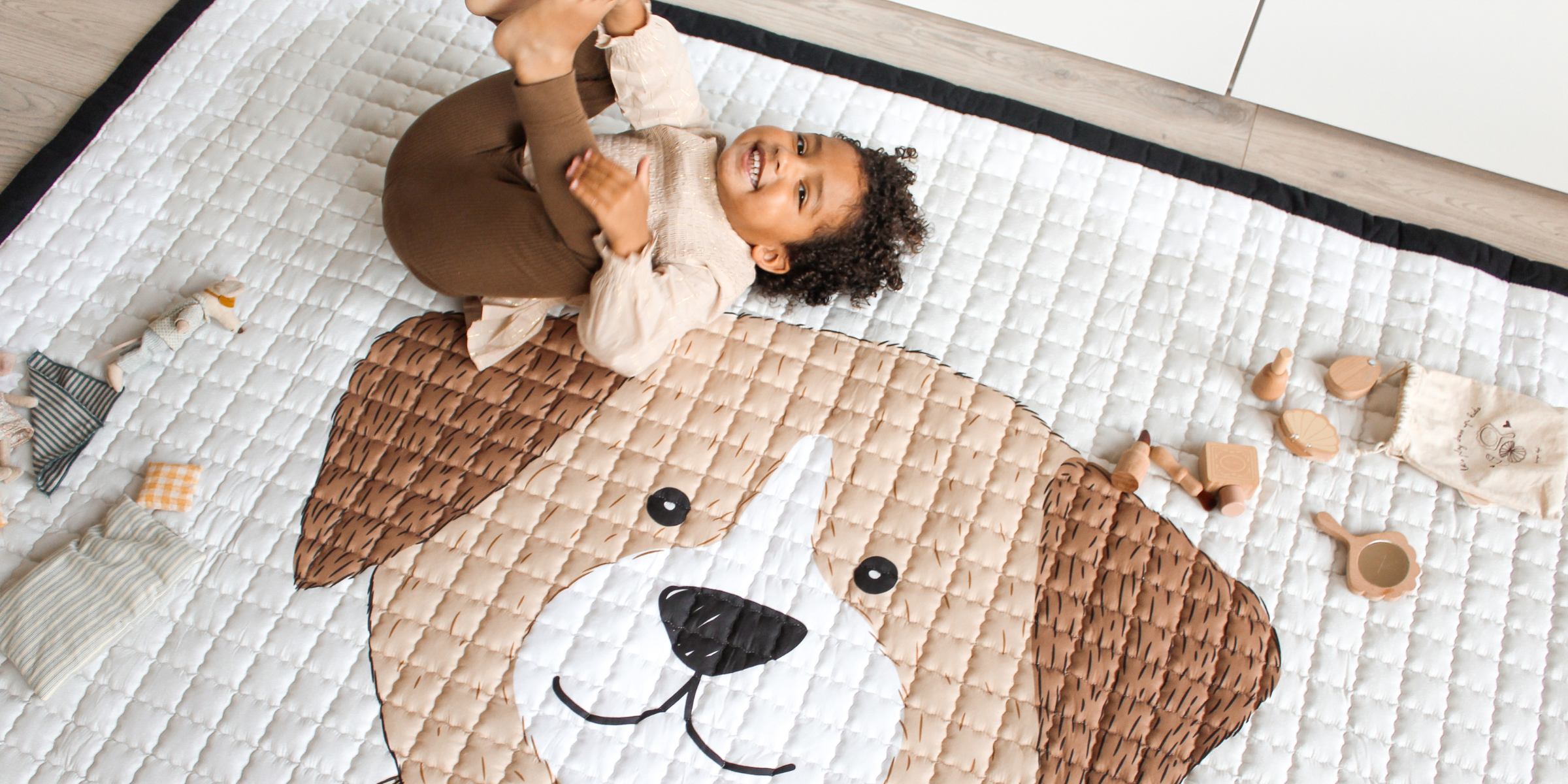 Gesteppte Spielmatten & Krabbeldecken ideal fürs Kinderzimmer online kaufen