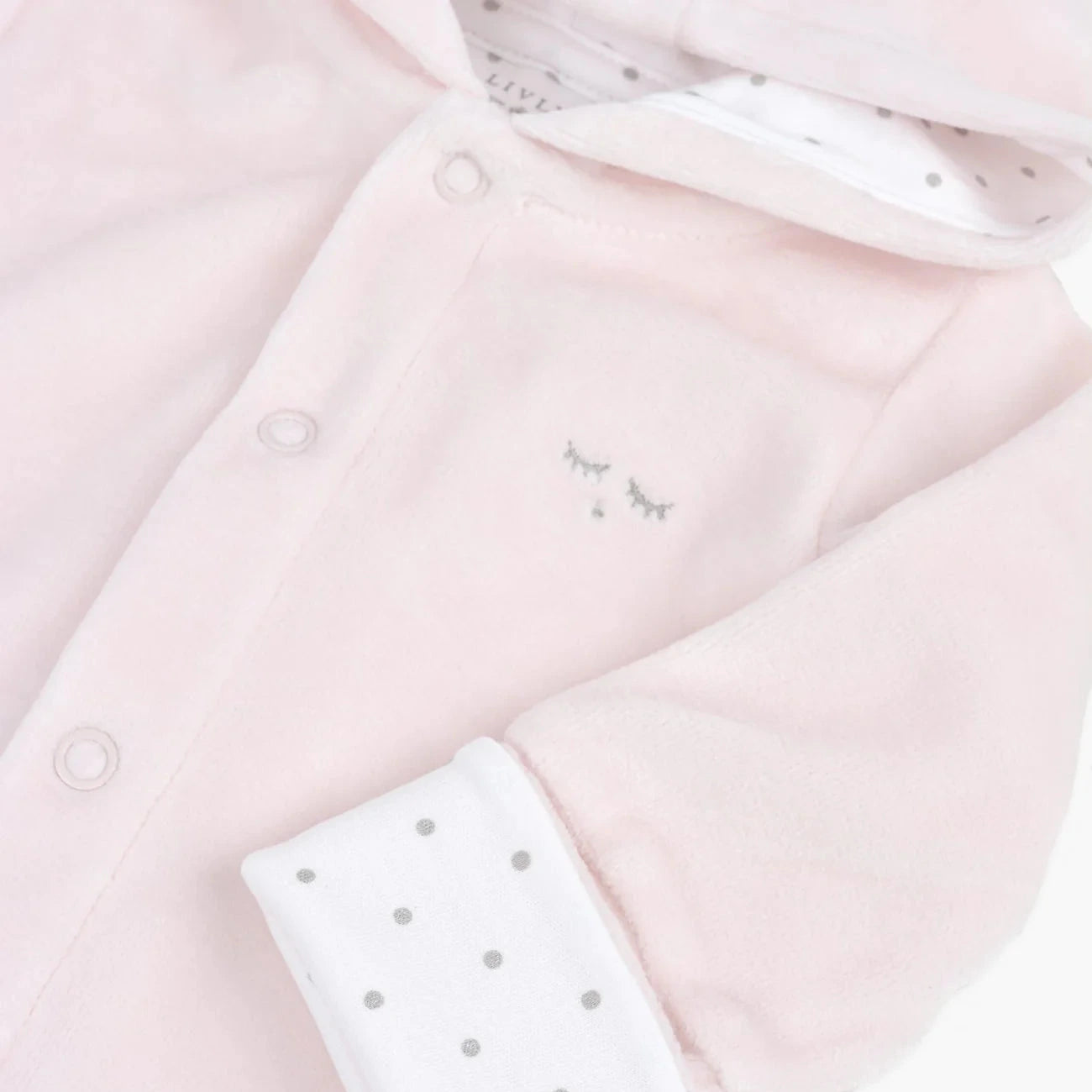 Baby Overall Bunny rosa Details