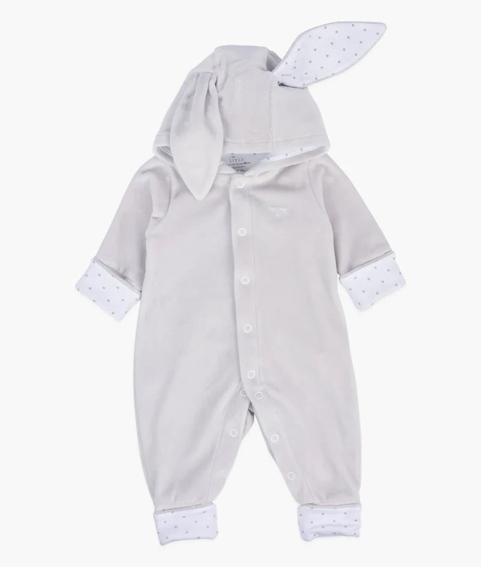 Baby Overall BUNNY grau