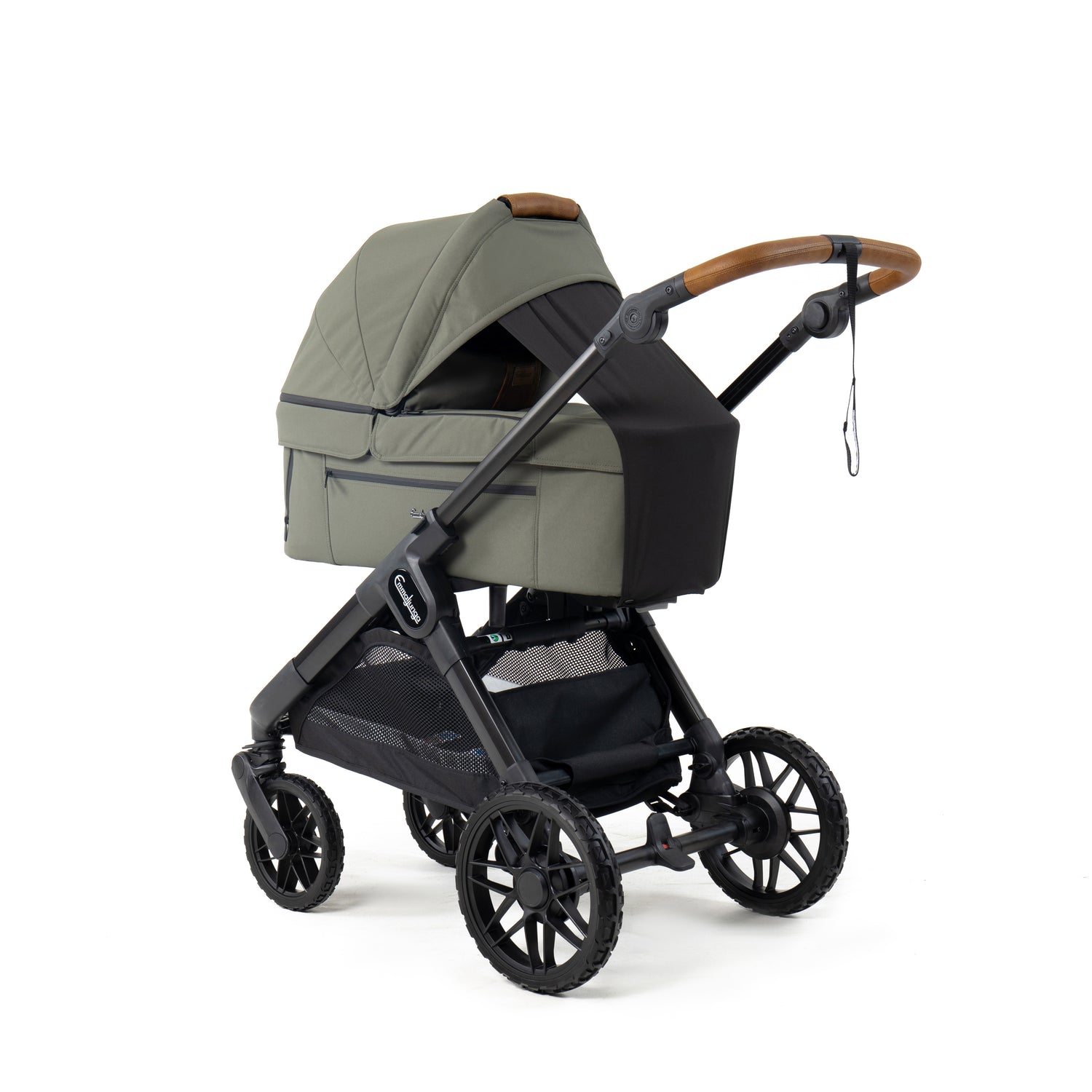 Emmaljunga Kinderwagen SENTO MAX Flat+ Outdoor Green – harmony ambiente