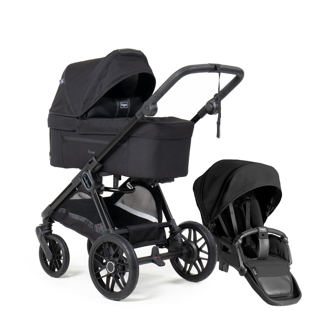 Kinderwagen SENTO PRO FLAT+ Urban Black