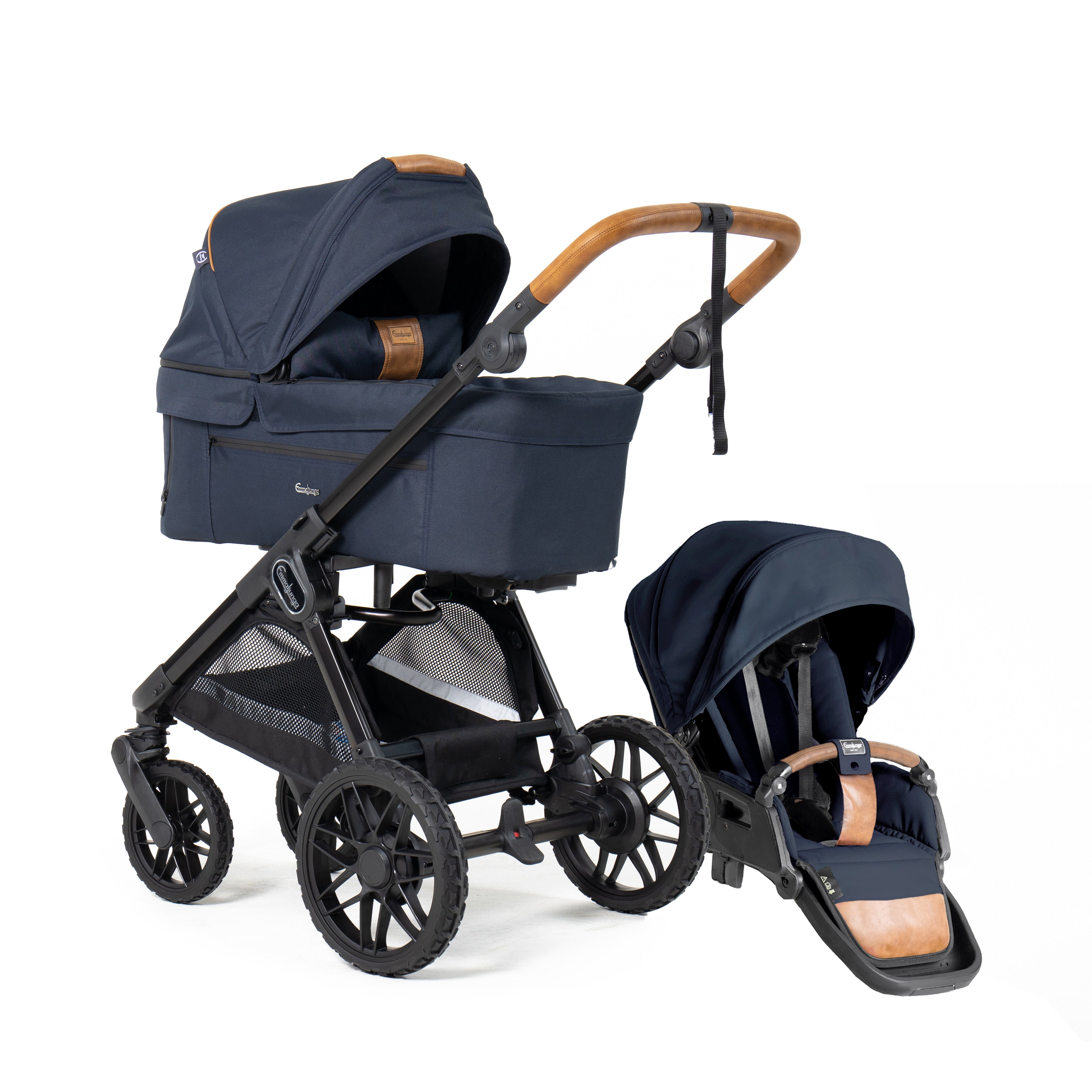 Kinderwagen SENTO PRO FLAT+ Outdoor Dark Navy