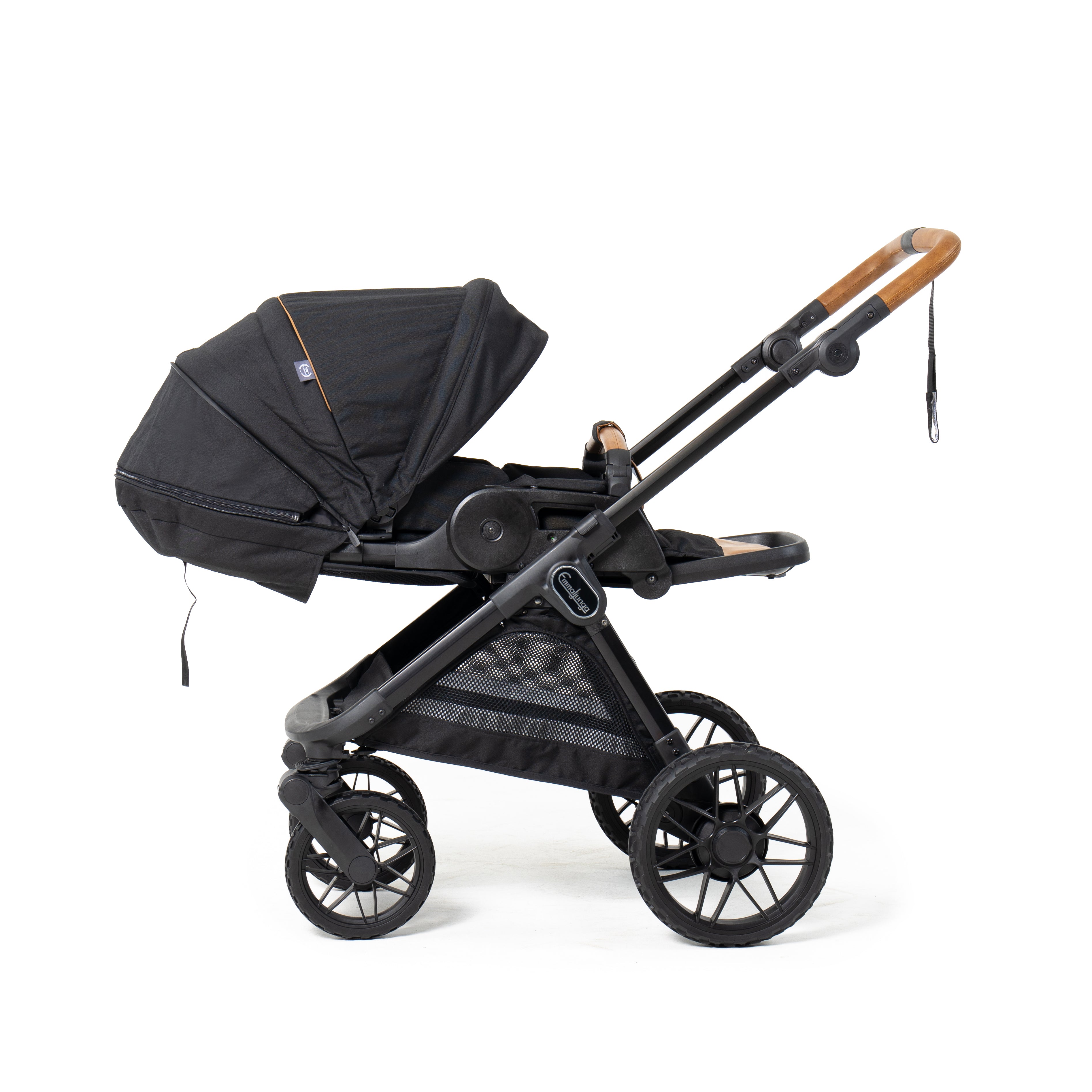 Kinderwagen SENTO PRO FLAT+ Outdoor Black