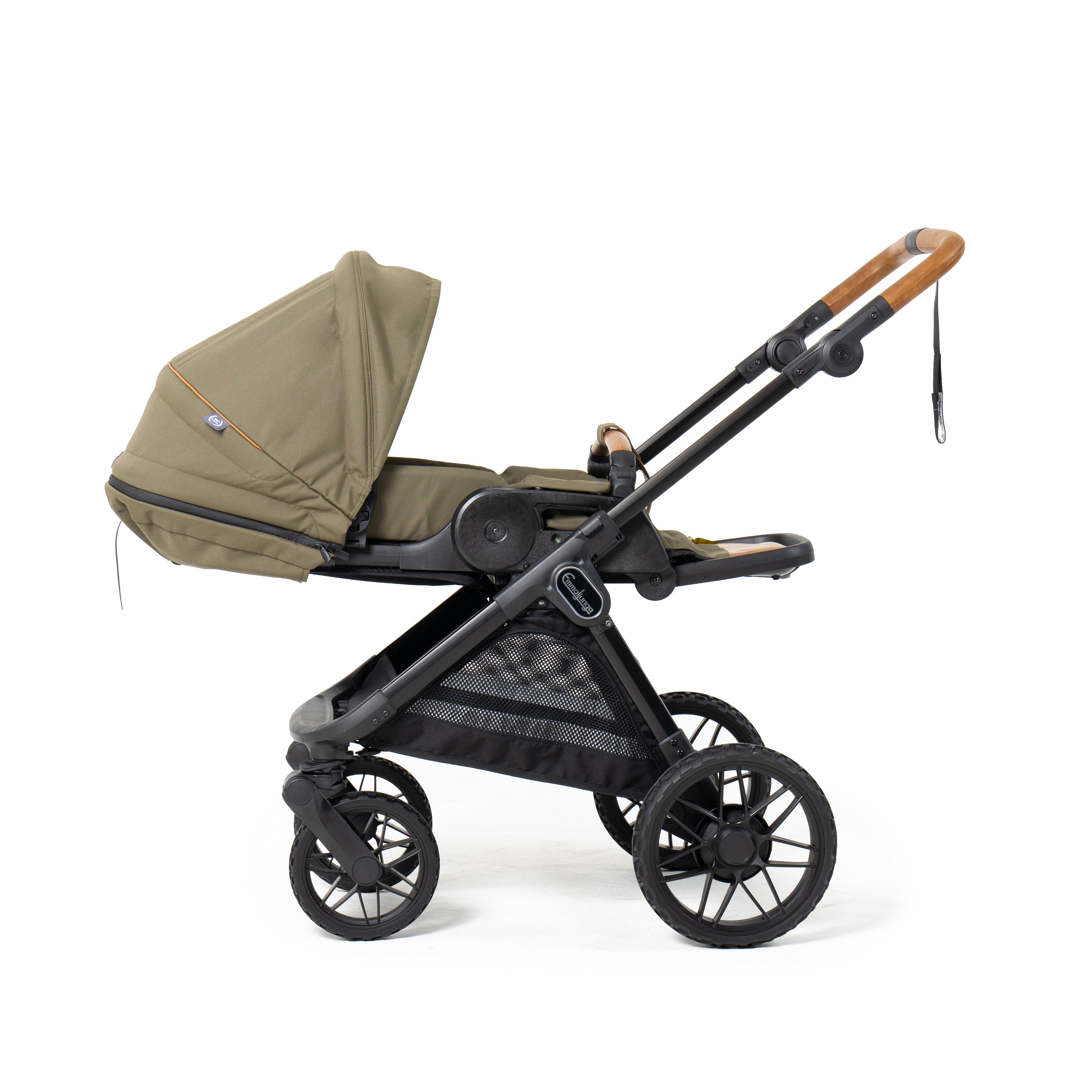 Kinderwagen SENTO PRO FLAT+ Outdoor Olive