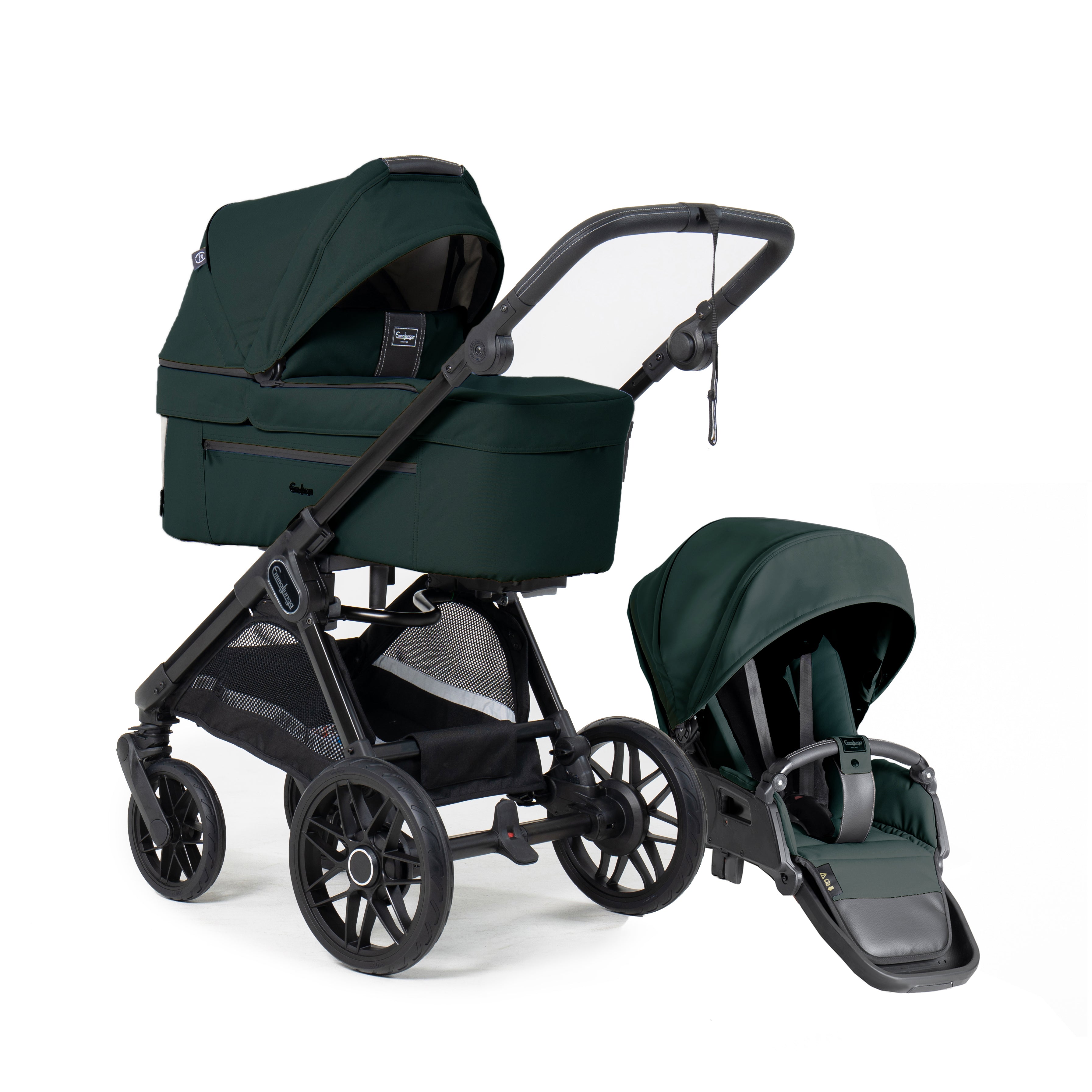 Kinderwagen SENTO PRO FLAT+ Urban Green