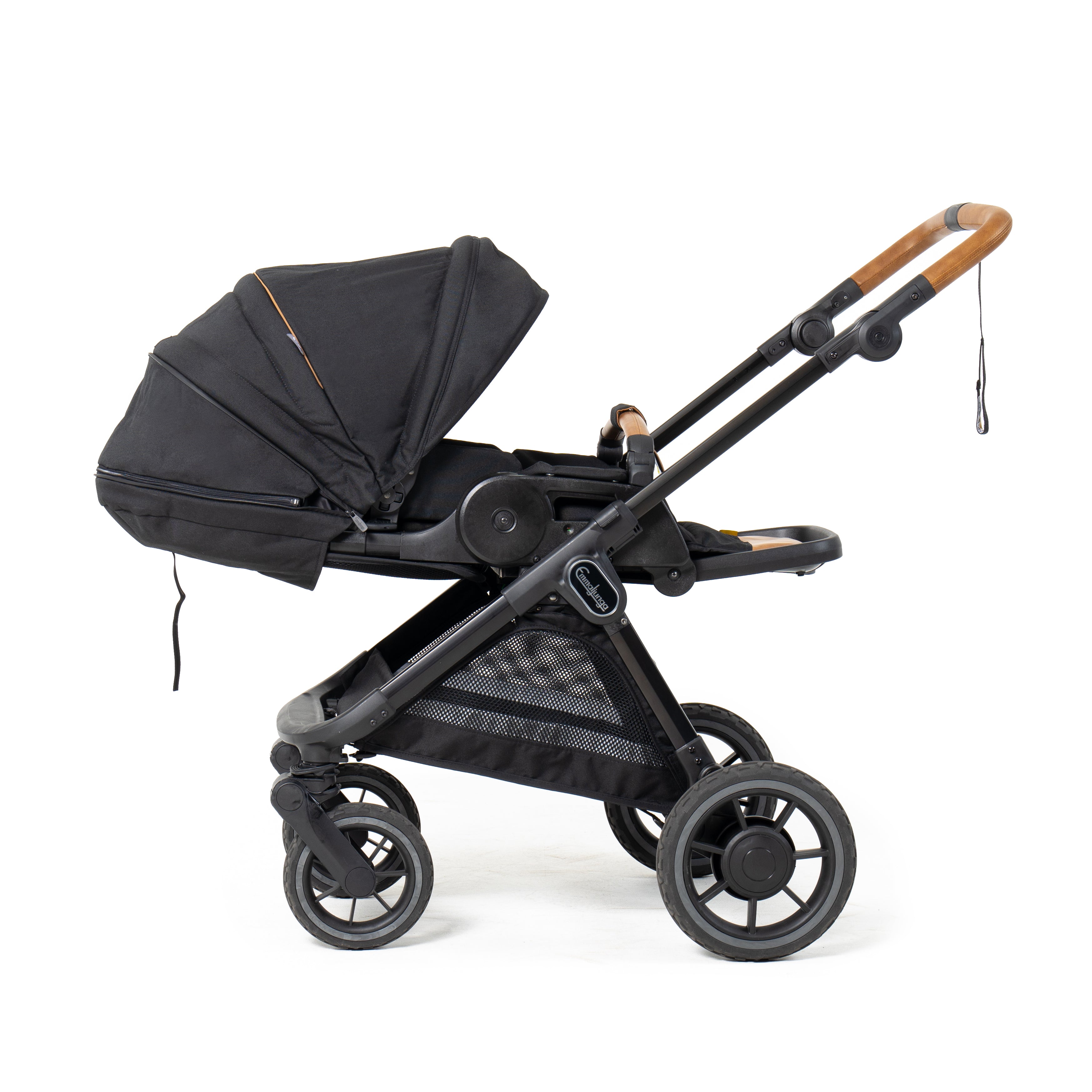 Kinderwagen SENTO FLAT+ Outdoor Black