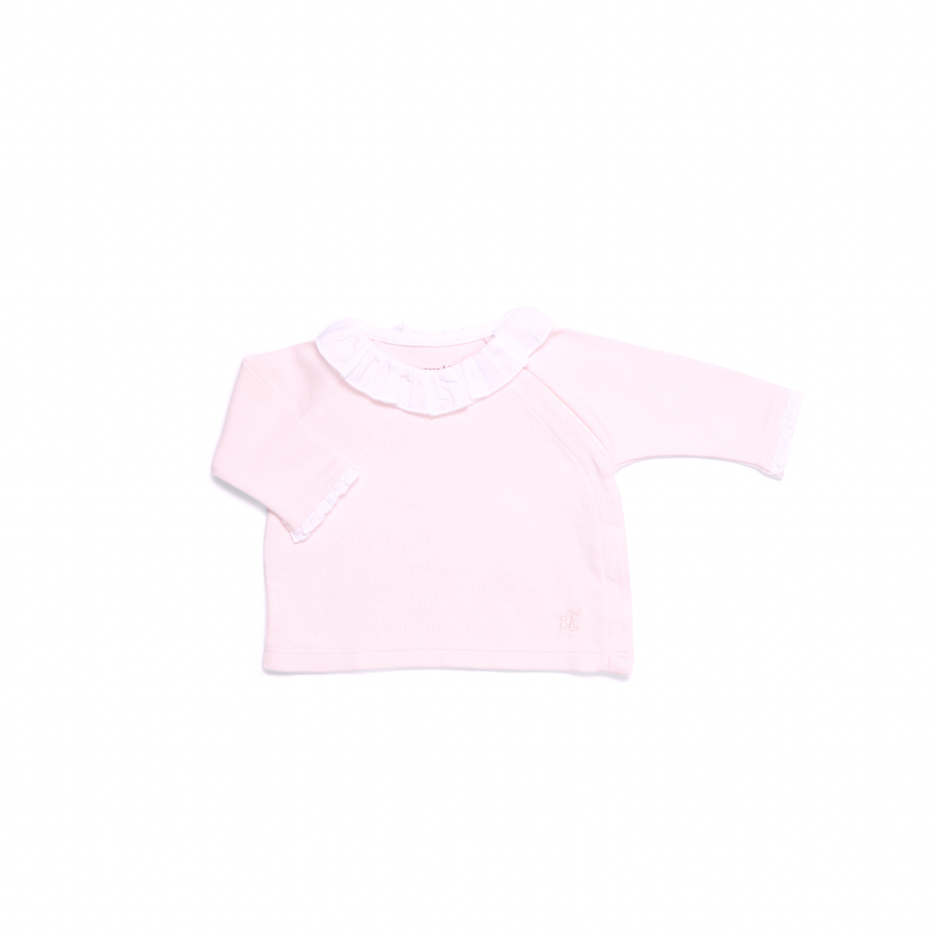 Baby Set mit Rüschen Soft Pink
