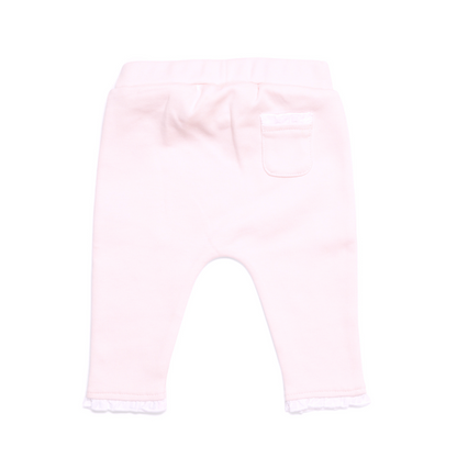 Baby Set mit Rüschen Soft Pink