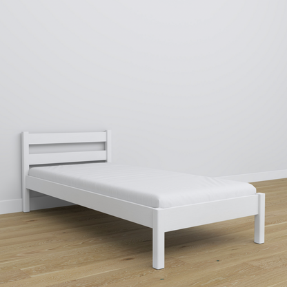 Kinderbett BASIC aus Holz 90x200 weiß