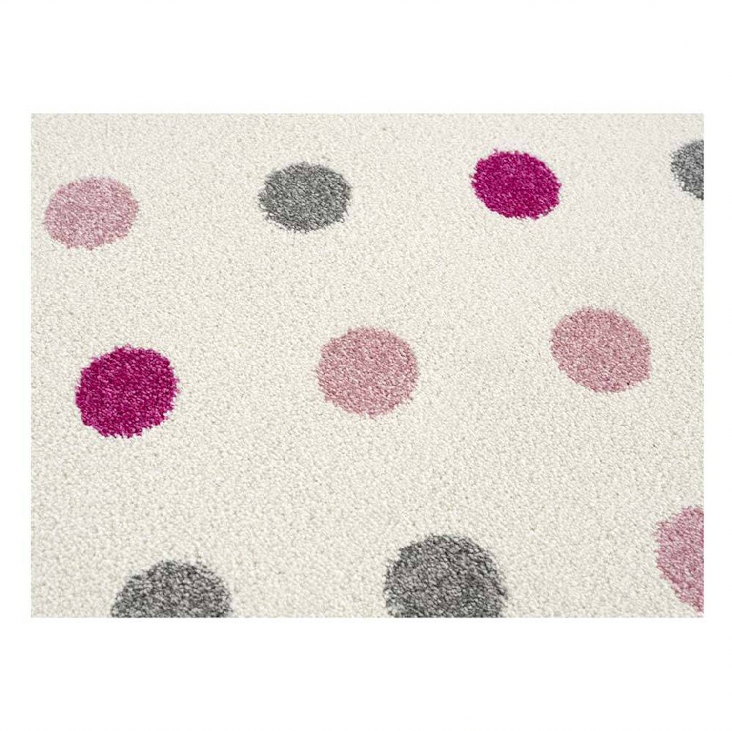 Teppich CONFETTI creme / rosa / grau 120x180 cm