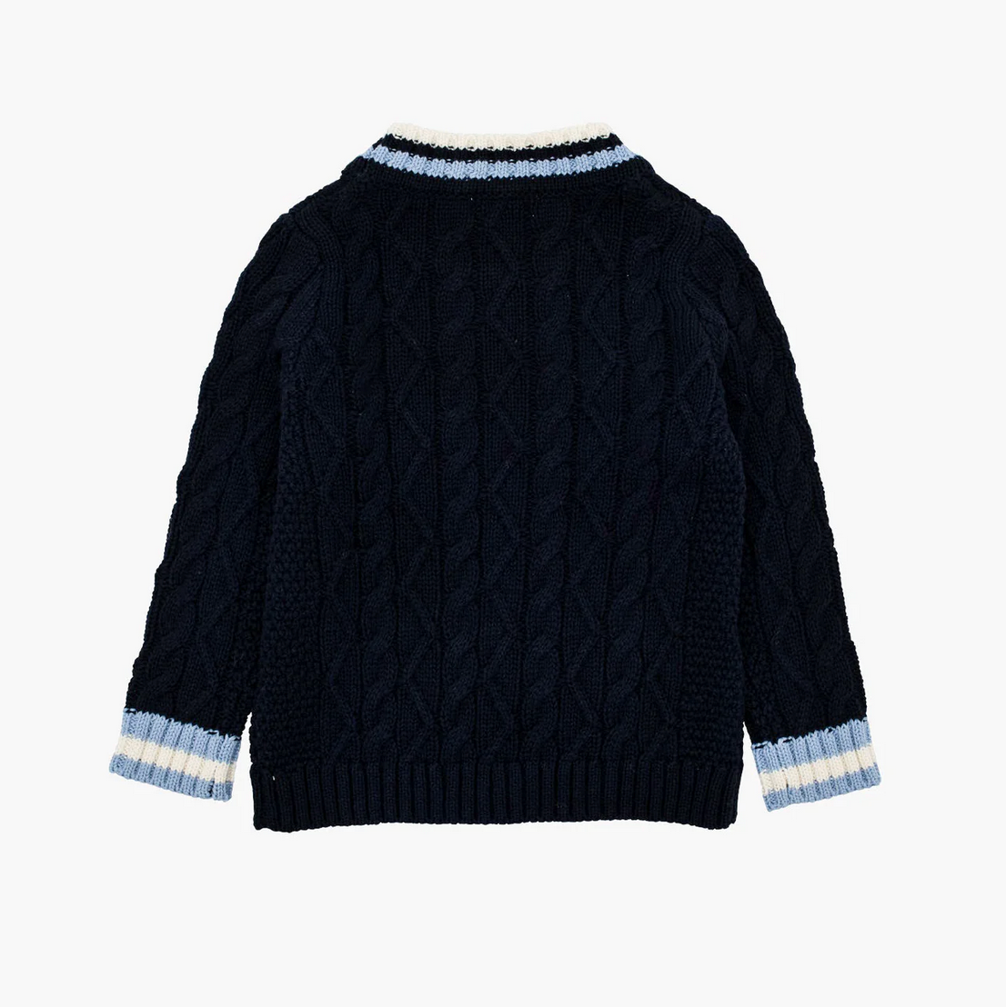 Strickpullover William Roundneck navy