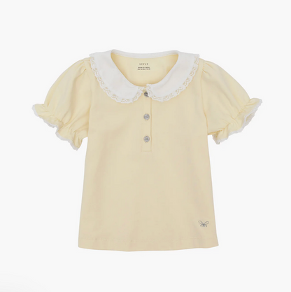 T-Shirt mit Puffärmeln Marianne Top Lemonade